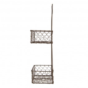 26Y5710 Basket Rack 20x12x45 cm Brown Metal