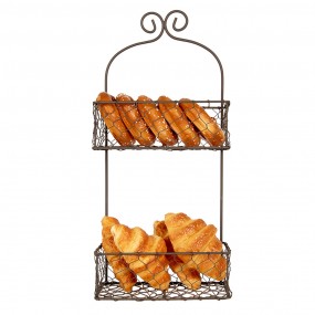 26Y5710 Basket Rack 20x12x45 cm Brown Metal