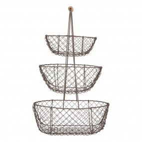 26Y5722 Storage Basket 30x22x50 cm Black Metal