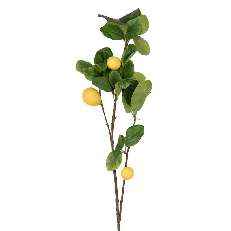 5PL0141 Artificial Plant Lemon 73 cm Yellow Plastic