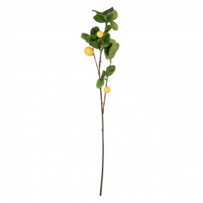 25PL0141 Artificial Plant Lemon 73 cm Yellow Plastic