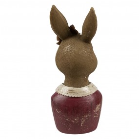 26PR4415 Figurine décorative Lapin 7x7x17 cm Beige Plastique