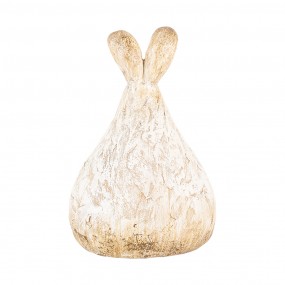 26PR5268 Figurine décorative Lapin 10x9x14 cm Beige Plastique