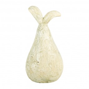 26PR5278 Figurine décorative Lapin Ø 9x16 cm Vert Plastique