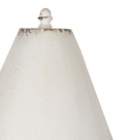 26LMP787 Lampe de table Ø 26x55 cm Blanc Fer Lampe de bureau