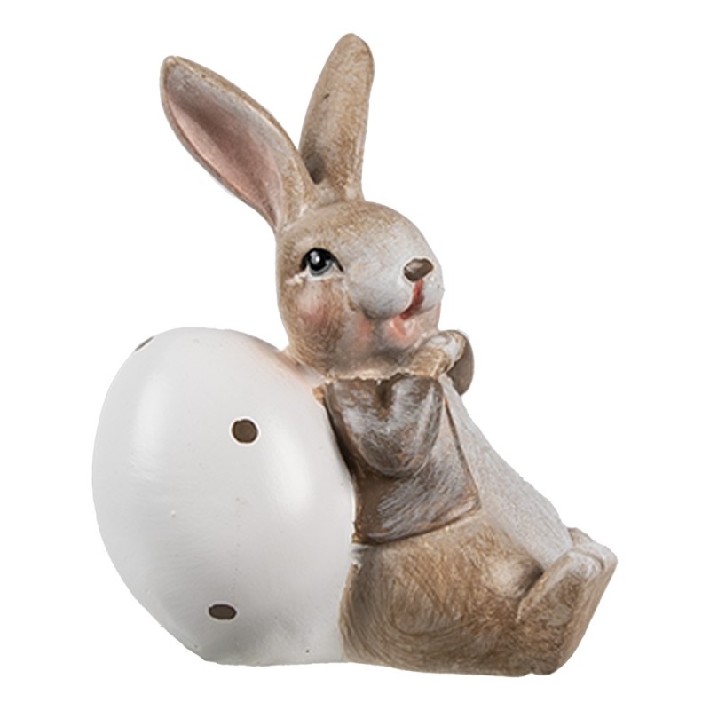 6PR5266 Dekorationsfigur Kaninchen 8 cm Braun Kunststoff 6PR5266 Dekorationsfigur Kaninchen 8 cm Braun Kunststoff