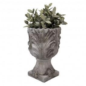 26TE0566 Pot de fleurs Ø 16x24 cm Gris Pierre