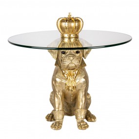 50785 Round Side Table Dog...