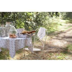 26GL4397 Barattolo di vetro Ø 20x34 cm Trasparente Vetro Coniglio Ovale Pentola con coperchio