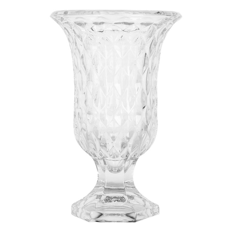 6GL5030 Vase  Ø 12x19 cm Transparant Glas