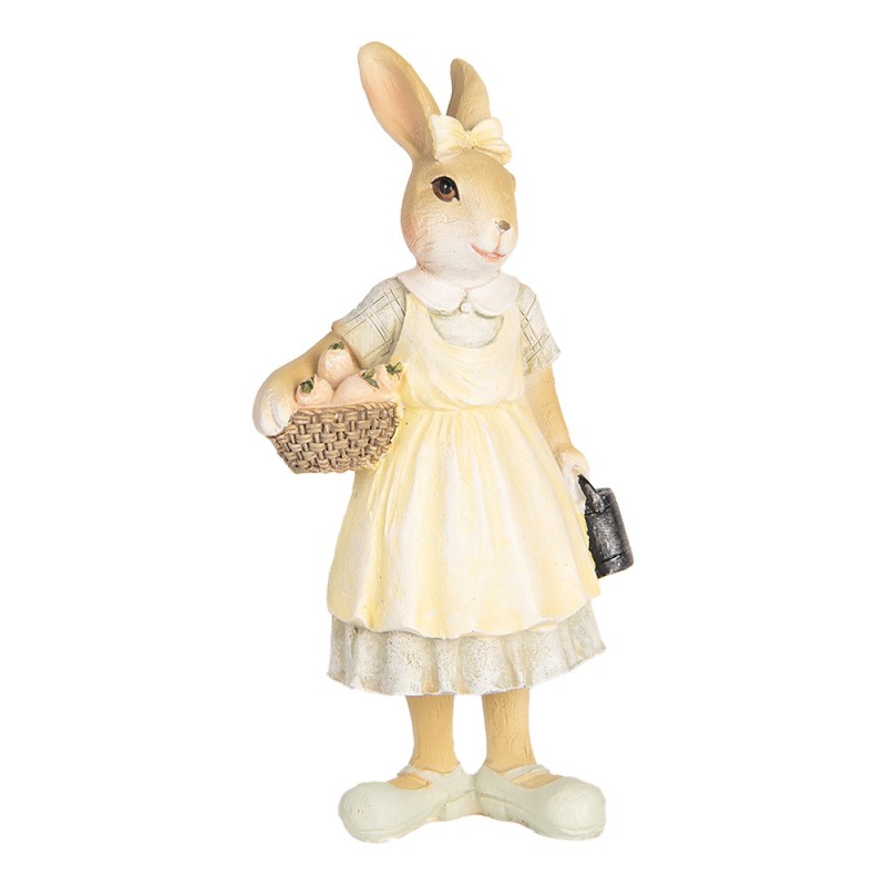 6PR5455 Dekorationsfigur Kaninchen 8x5x15 cm Beige Kunststoff 6PR5455 Dekorationsfigur Kaninchen 8x5x15 cm Beige Kunststoff
