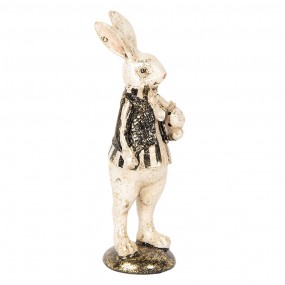 26PR5098 Decorative Figurine Rabbit 25 cm Beige Plastic
