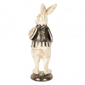 26PR5098 Decorative Figurine Rabbit 25 cm Beige Plastic