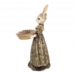 26PR5137 Figurine décorative Lapin 29 cm Beige Plastique