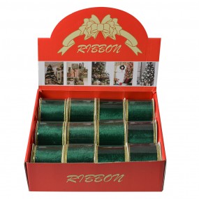 2LI0128GR Nastro Decorativo 63 mm x 5 m Verde Sintetico
