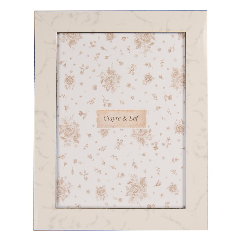 2F1233S Photo Frame 10x15 cm Beige Plastic Glass