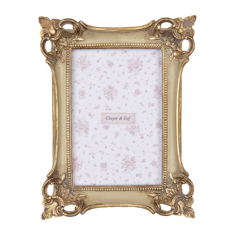 2F1204 Photo Frame 10x15 cm Gold colored Plastic Glass 2F1204 Photo Frame 10x15 cm Gold colored Plastic Glass