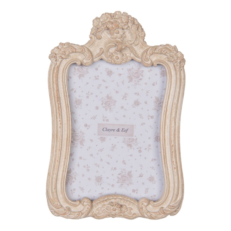 2F1210 Fotolijst 10x15 cm Beige Kunststof Glas 2F1210 Fotolijst 10x15 cm Beige Kunststof Glas