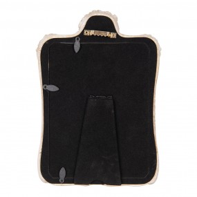 22F1210 Cadre photo 10x15 cm Beige Plastique Verre