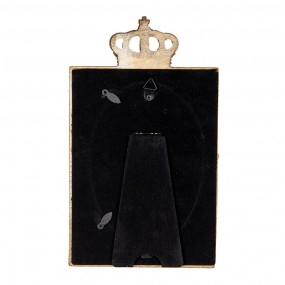 22F1245 Fotolijst 10x15 cm Goudkleurig Kunststof Glas