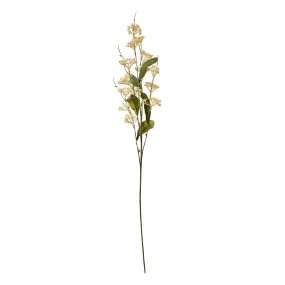 25PL0164Y Fleur artificielle 80 cm Beige Plastique