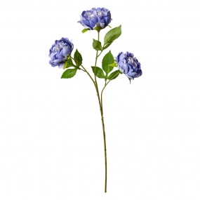 25PL0166BL Artificial Flower 80 cm Purple Plastic