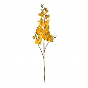 25PL0170Y Fleur artificielle 116 cm Jaune Plastique