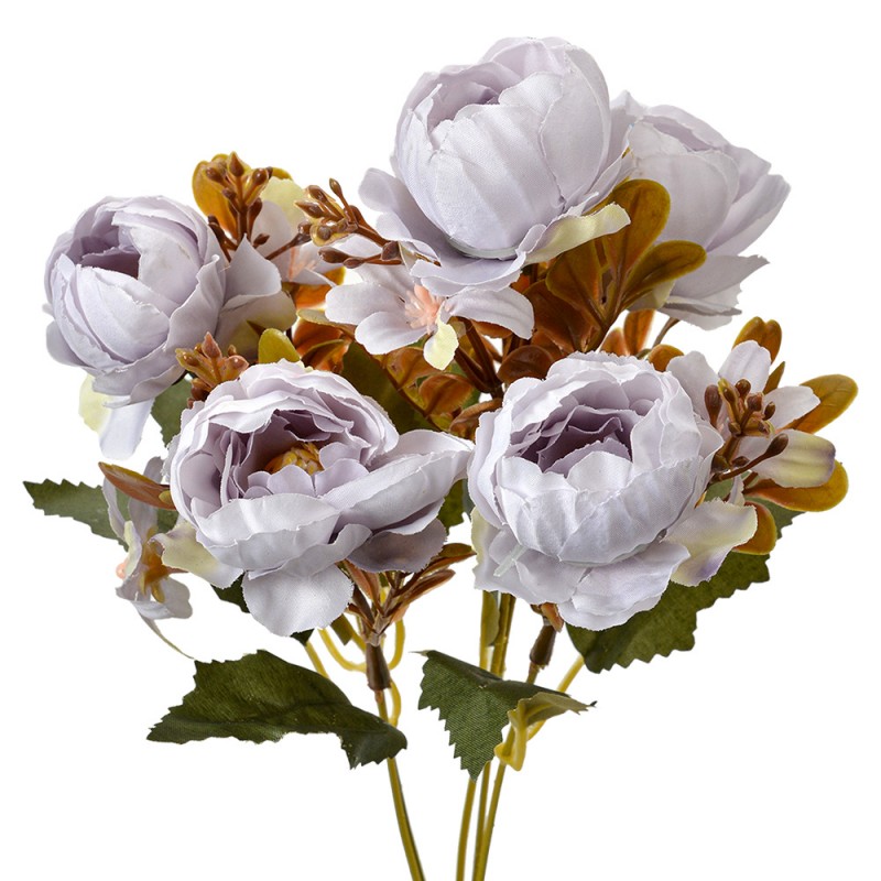 6PL0381BL Fiore artificiale 34 cm Blu Plastica 6PL0381BL Fiore artificiale 34 cm Blu Plastica