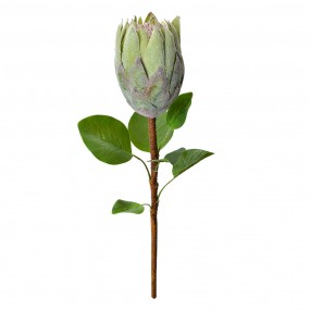 26PL0389GR Fiore artificiale 65 cm Verde Plastica