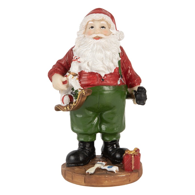 6PR5724 Weihnachtsdekorationsfigur Weihnachtsmann 8x6x13 cm Rot Kunststoff 6PR5724 Weihnachtsdekorationsfigur Weihnachtsmann 8x6x13 cm Rot Kunststoff