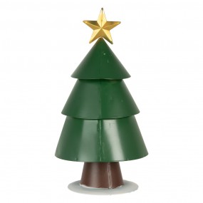 26Y5860 Weihnachtsdekoration Briefkasten Ø 18x35 cm Grün Metall