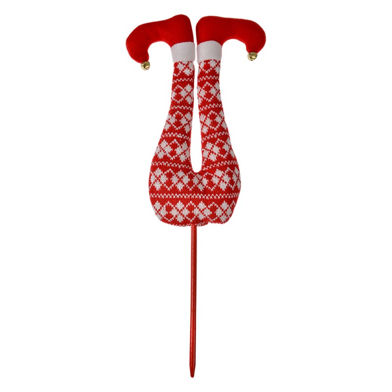 66193 Weihnachtsdekoration Elf 80 cm Rot Stoff 66193 Weihnachtsdekoration Elf 80 cm Rot Stoff