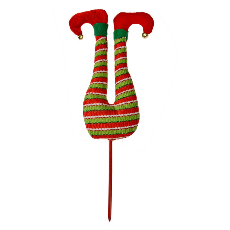 66195 Kerstdecoratie Elf 50 cm Rood Stof 66195 Kerstdecoratie Elf 50 cm Rood Stof