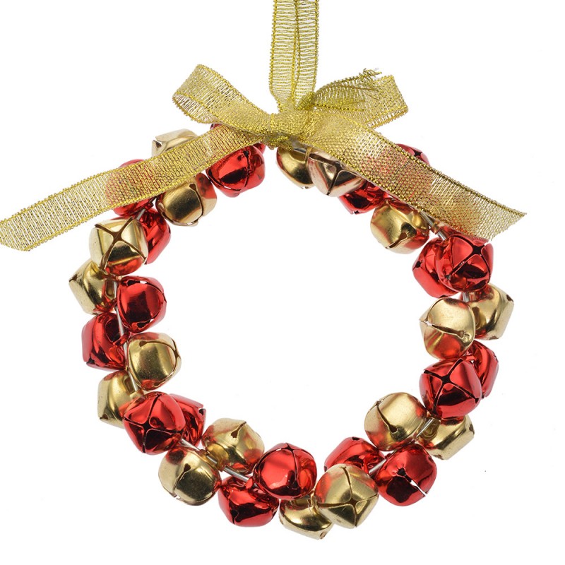 66201 Ornamento Natalizio Ø 11 cm Rosso Metallo 66201 Ornamento Natalizio Ø 11 cm Rosso Metallo