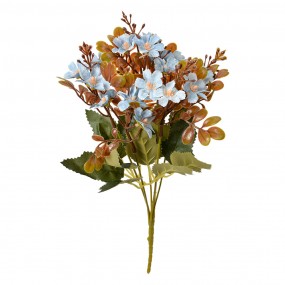 26PL0380BL Fiore artificiale 33 cm Blu Plastica