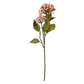 26PL0386P Fiore artificiale 53 cm Rosa Plastica