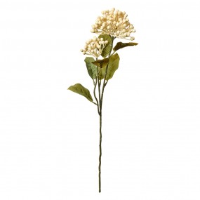 26PL0386W Artificial Flower 53 cm Beige Plastic