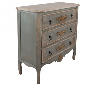 25H0716 Buffet 95x38x90 cm Vert Bois