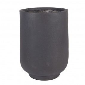26MG0109 Planter Ø 23x31 cm Grey Ceramic material Deer