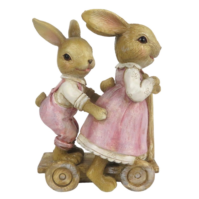 Decorative Bunny Easter Bunny Rabbit dekohase Easter Garden Animal Figurine Sculpture Statue 