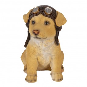 26PR3368 Figurine Dog 14x10x16 cm Brown Polyresin Home Accessories