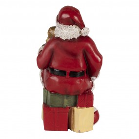 26PR4720 Figurine Santa Claus 9x9x18 cm Red Polyresin Christmas Decoration