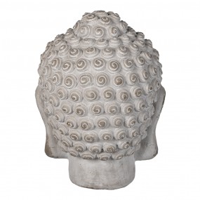 26TE0360L Figurine Buddha 17x17x24 cm Grey Stone Home Accessories