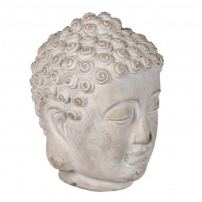 26TE0360S Figur Buddha 13x14x17 cm Grau Stein Wohnaccessoires