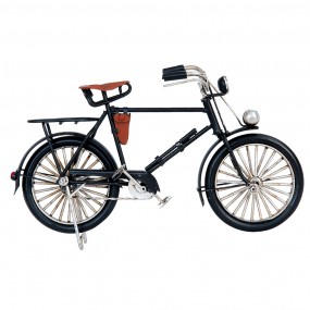 26Y2254 Miniatura decorativa Bicicletta 21x7x13 cm Nero Ferro Auto in miniatura