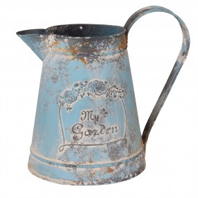 26Y2564 Decoration can 2000 ml Blue Iron Watering Can