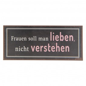 6Y3268D Textschild 30x13 cm...