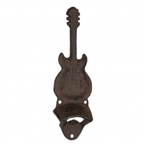 26Y3849 Bottle Opener 6*2*21 cm Brown Iron Guitar