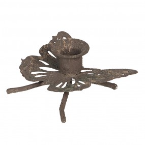 26Y4068 Candle holder 7x5x3 cm Brown Iron Butterfly Candle Holder
