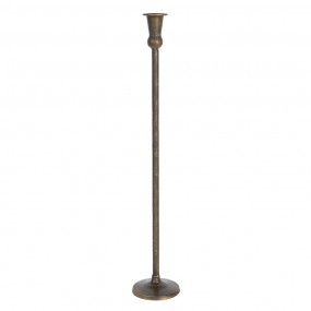 26Y4207 Candle holder Ø 9x53 cm Brown Iron Candle Holder